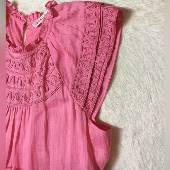 Veronica Beard Keely Tiered Dress - Picture 10 of 11